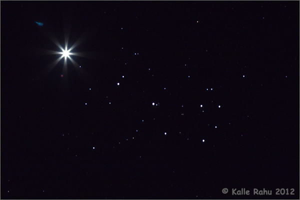 Venus in Pleiades 04.Apr.2012